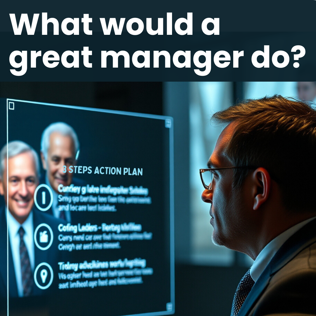 "What would a great manager do?" Ask our AI, get actionable answers