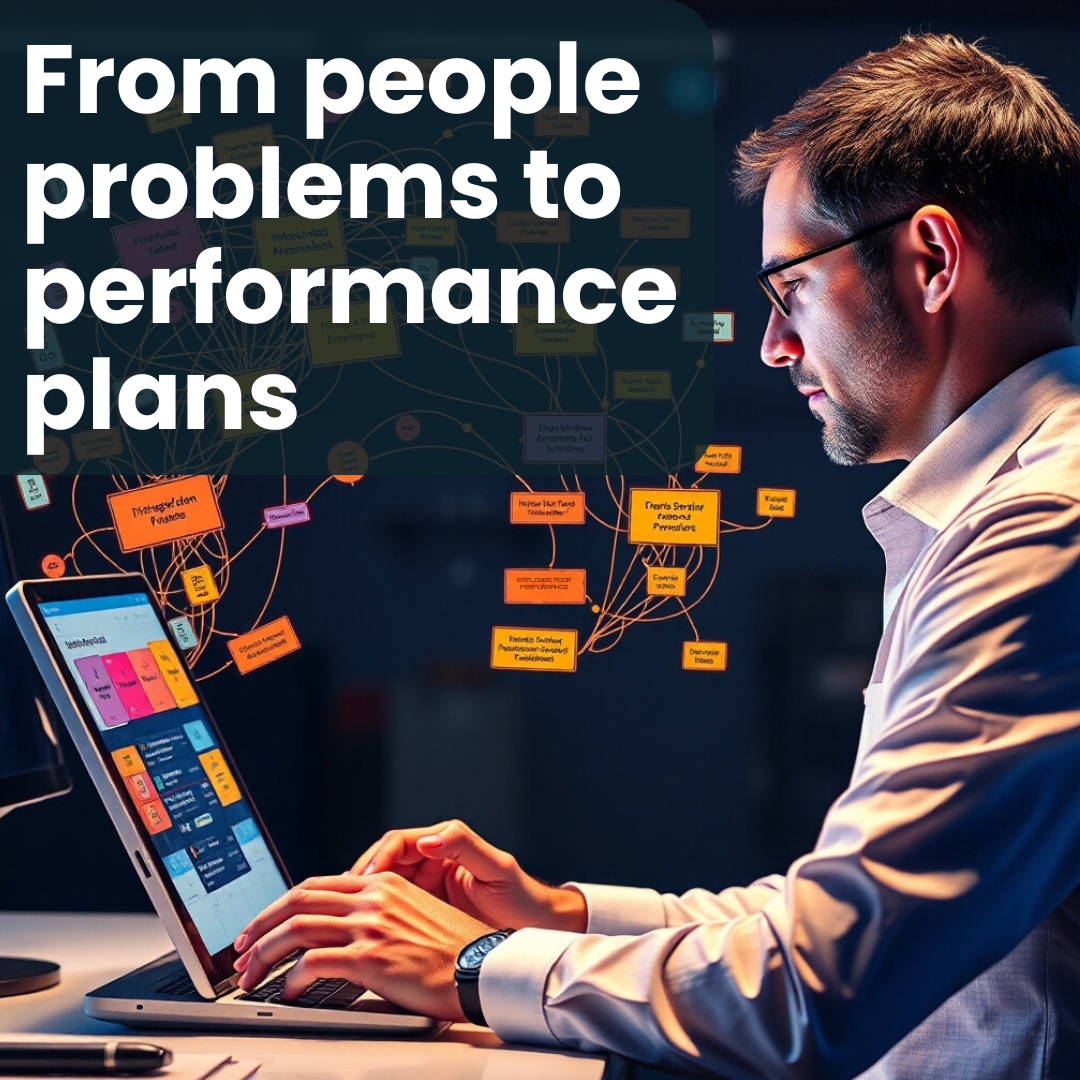 From people problems to performance plans in 5 minutes flat