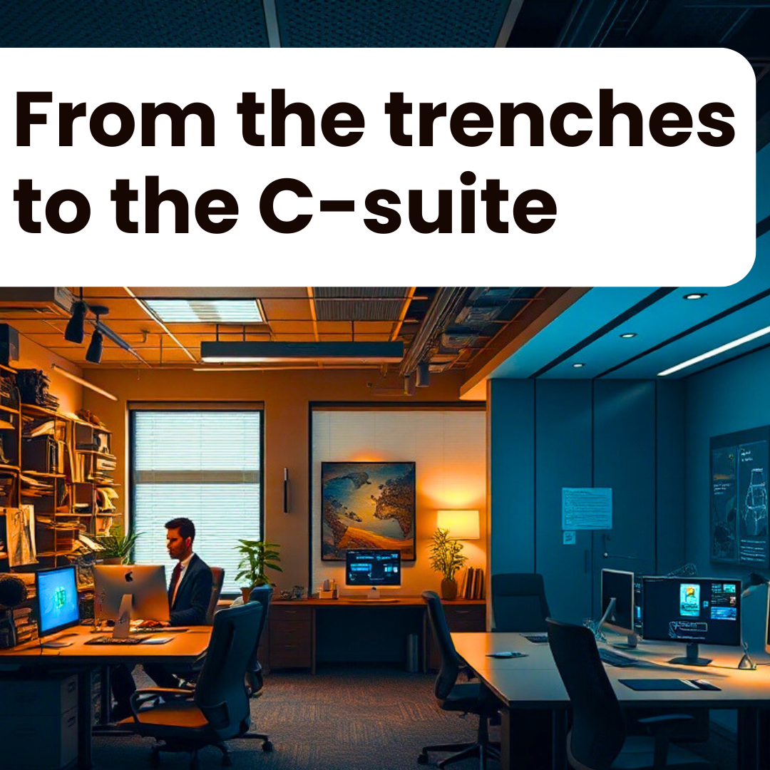 From the trenches to the C-suite: Our team's leadership journey